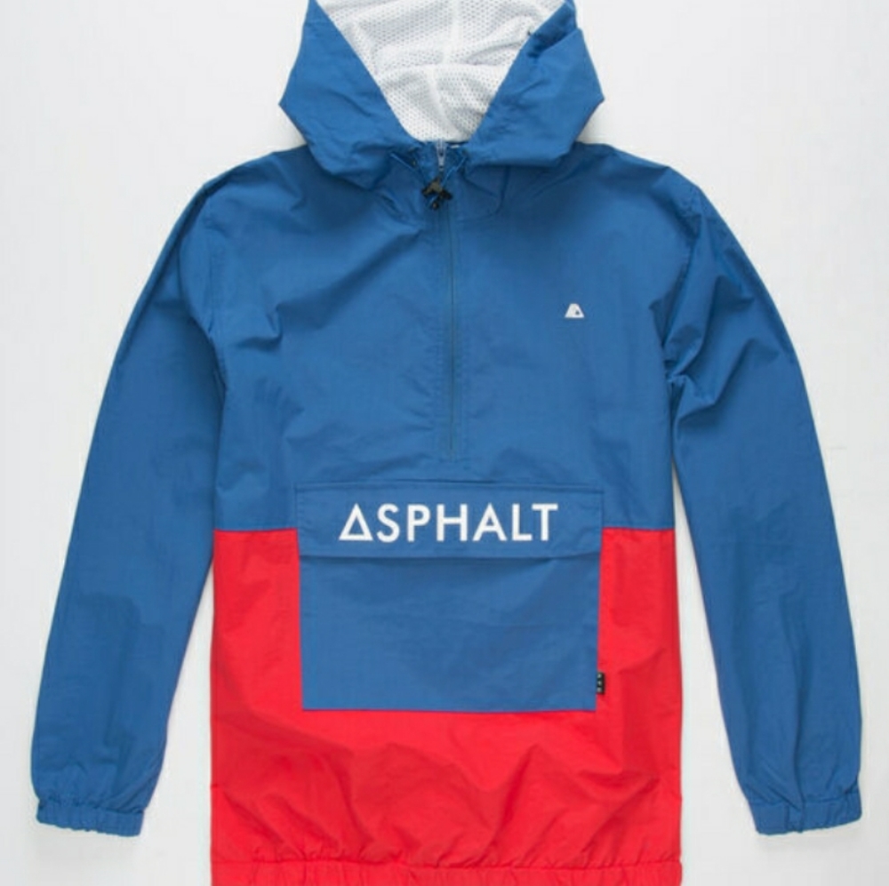 ￼

ASPHALT Wildcat Blue Anorak Jacket